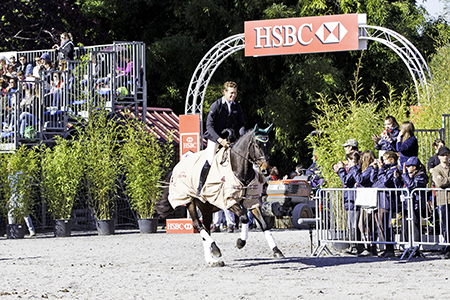 Graf Liberty and Christopher , winners of the Pau**. Photo by Libby Law