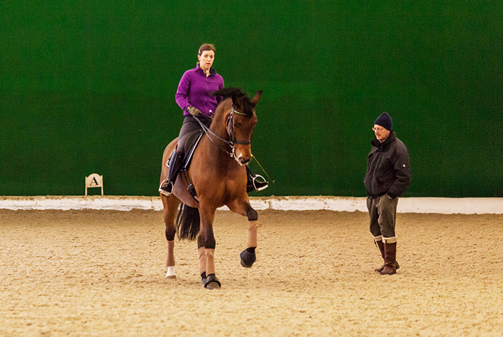 Enzo Truppa helps Valentina with Eremo del Castegno