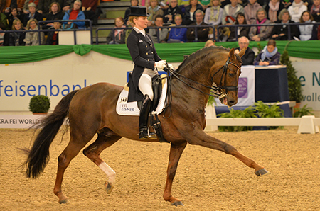 Helen Langehanenberg and Damon Hill winning in Neumünster earlier this year