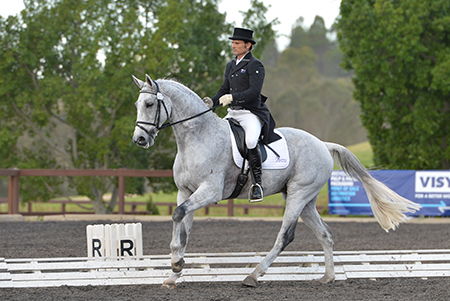 The dressage test at Sydney