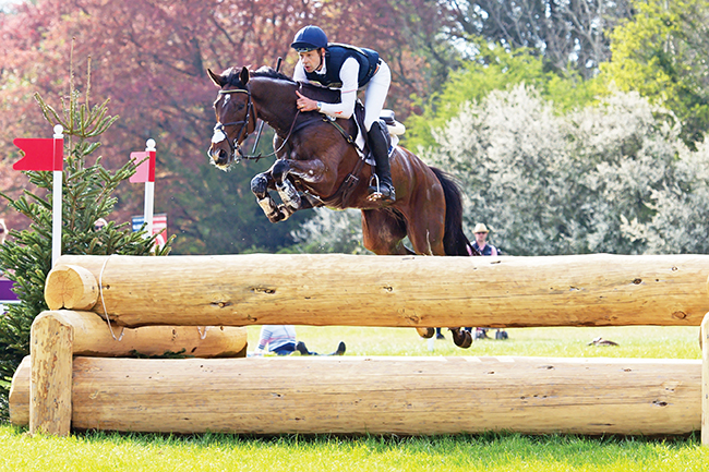 Christopher Burton of Australia riding Nobilis 18