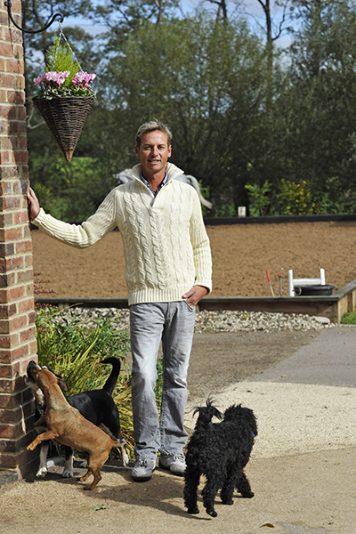 Carl Hester at home, Oaklebrook Mill