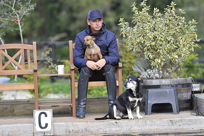 Carl Hester at home, Oaklebrook Mill