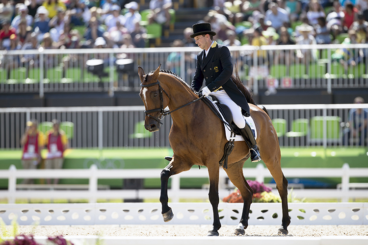 Griffiths Sam, AUS, Paulank Brockagh Dressage test evening Olympic Games Rio 2016 © Hippo Foto - Dirk Caremans 06/08/16